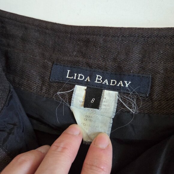 Lida Baday 100% linen maxi skirt. - Picture 5 of 11
